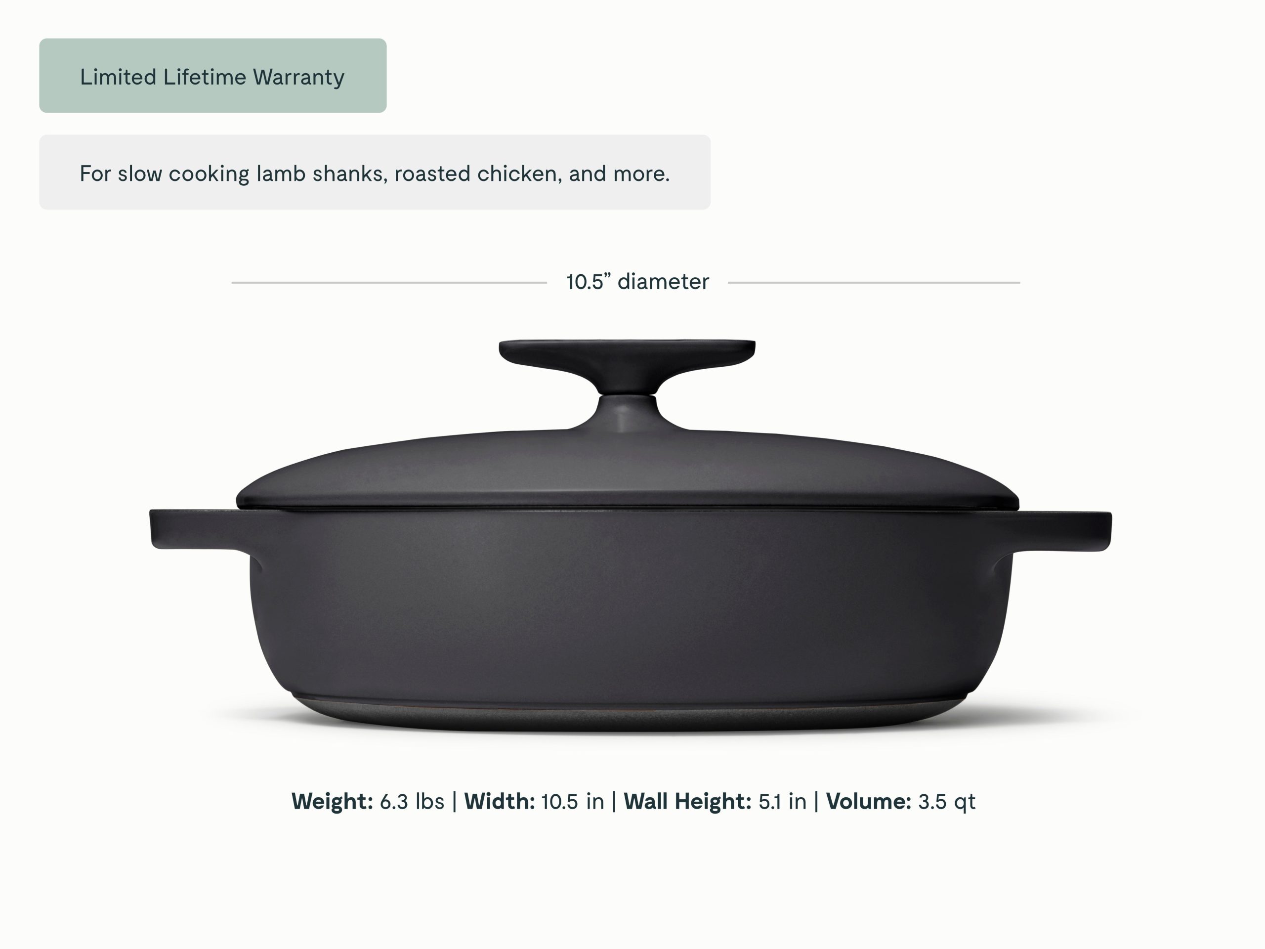 Cast Iron Braiser - Image 13
