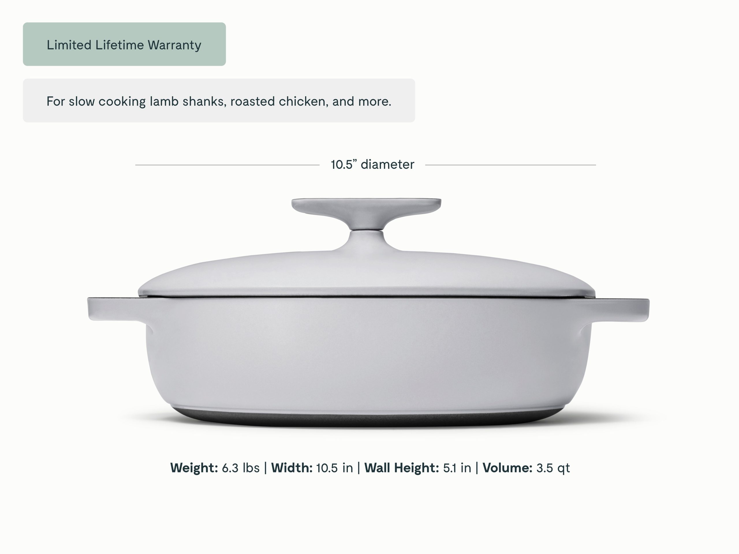 Cast Iron Braiser - Image 9