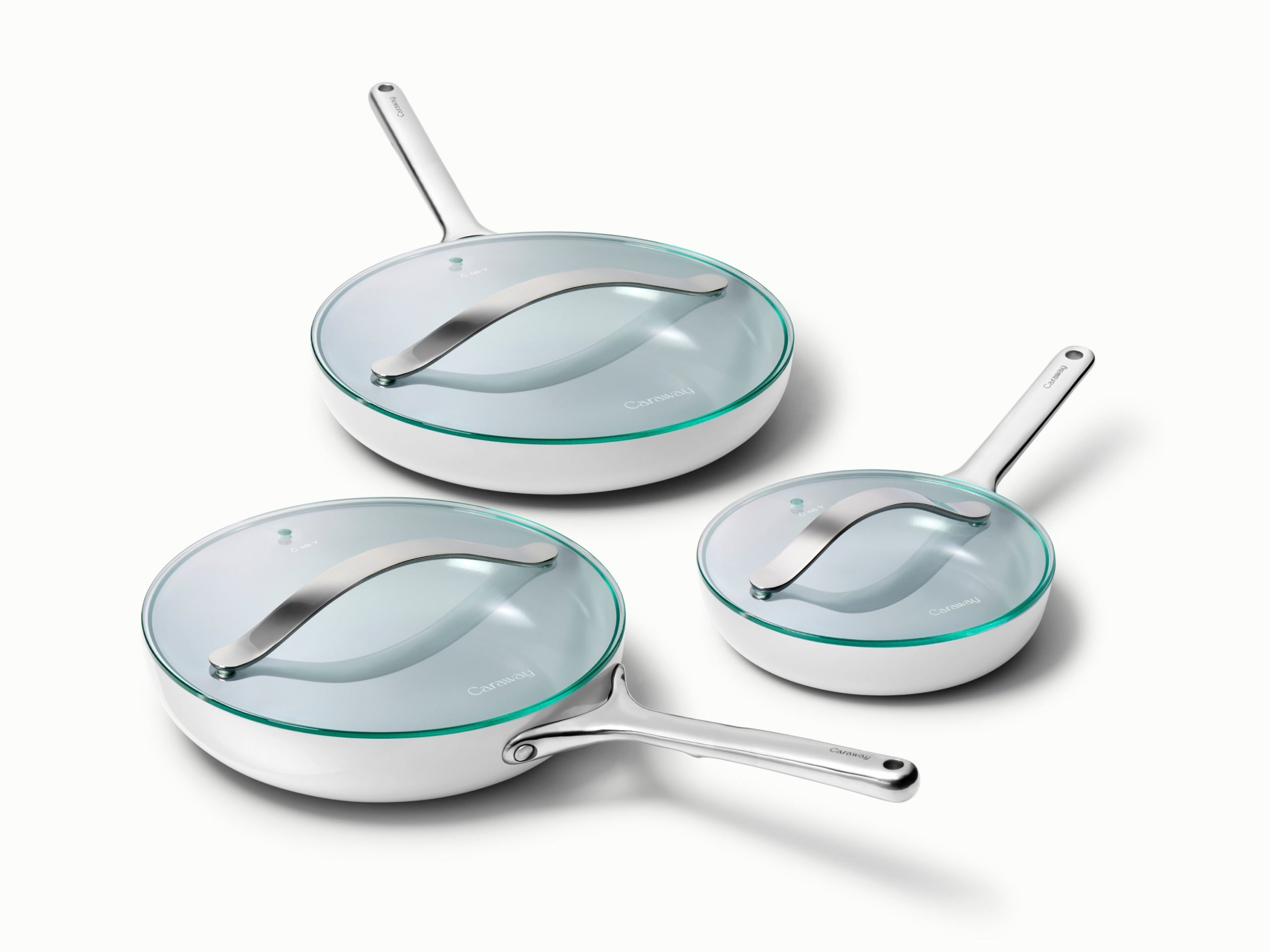 Fry Pan Trio with Glass Lids - Image 11