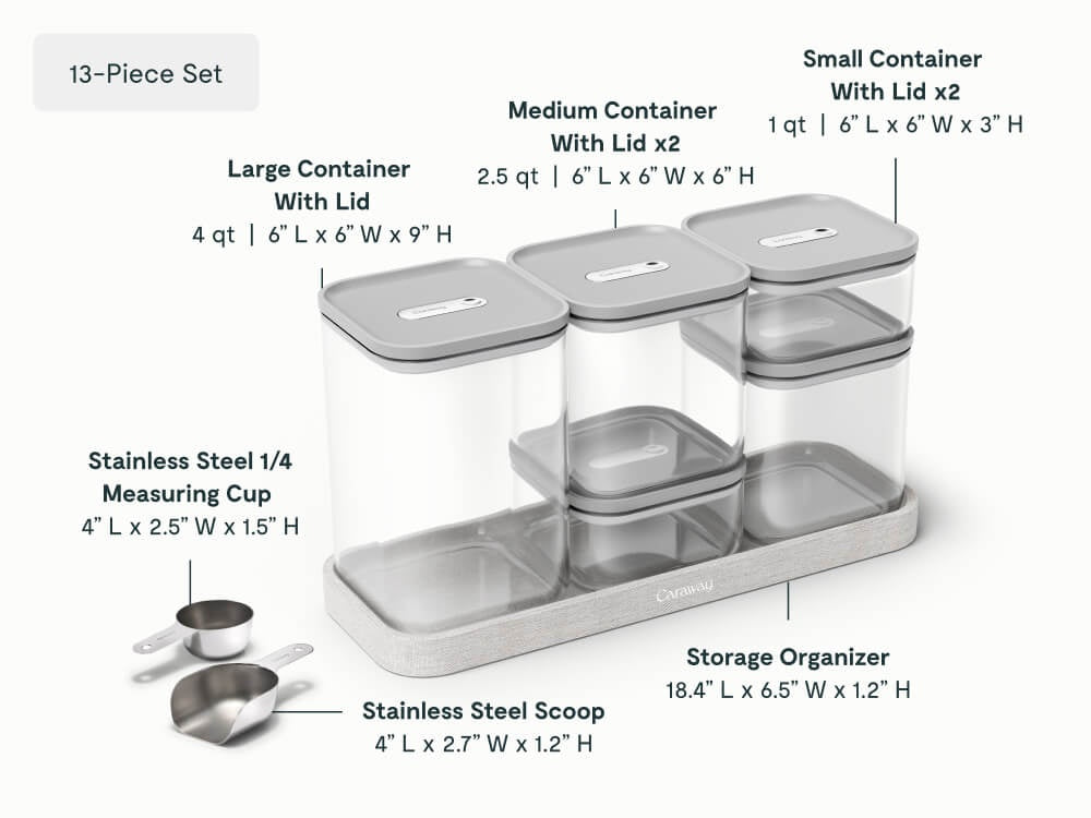 13-pc Glass Airtight Container Set - Image 10