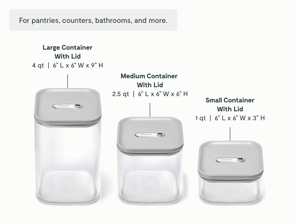 Glass Airtight Container Trio - Image 10