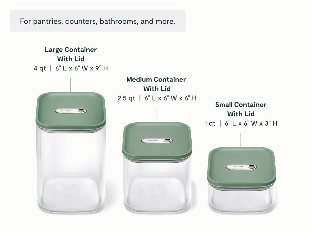 Glass Airtight Container Trio - Image 12
