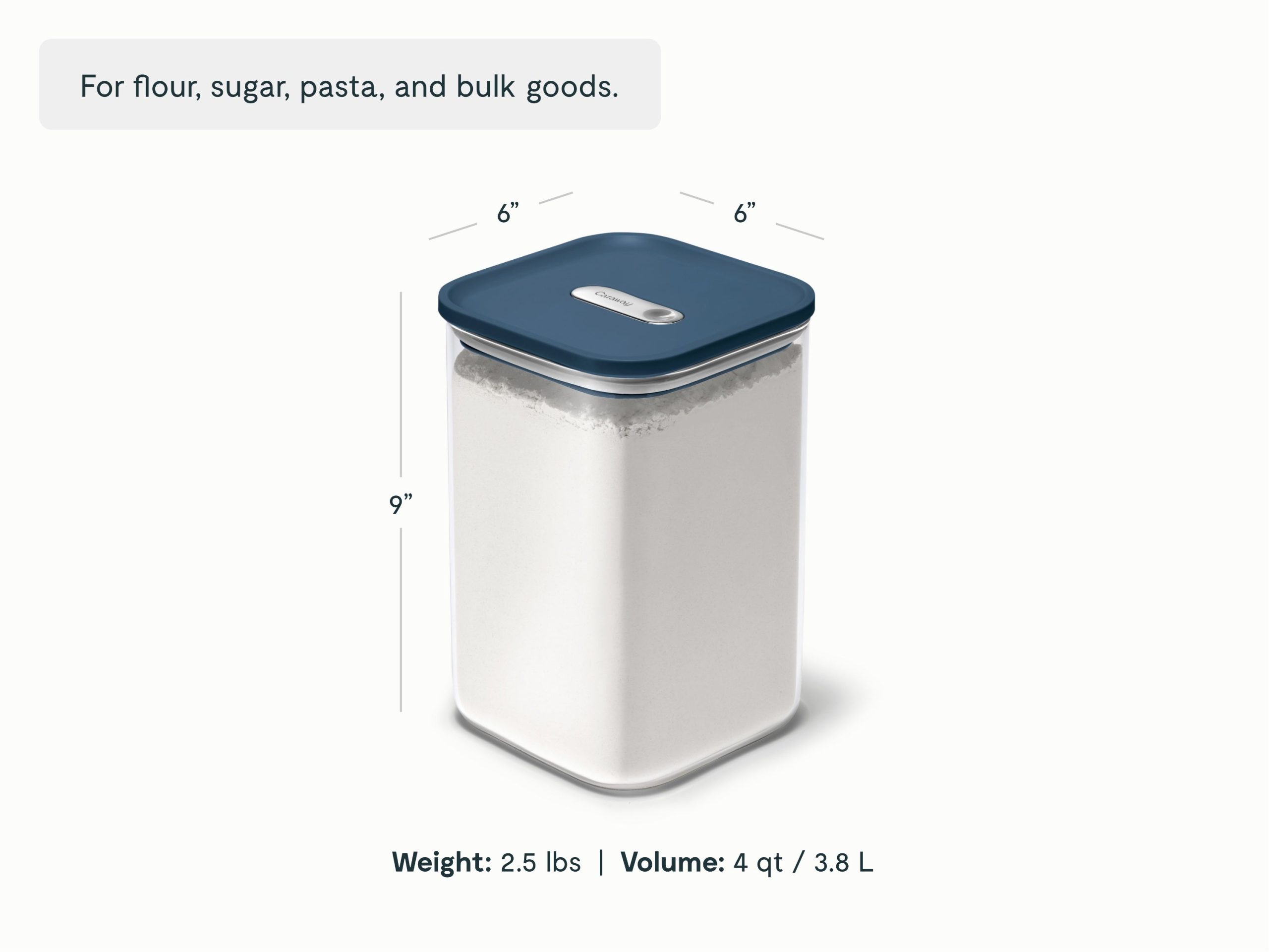 Large Glass Airtight Container - Image 8