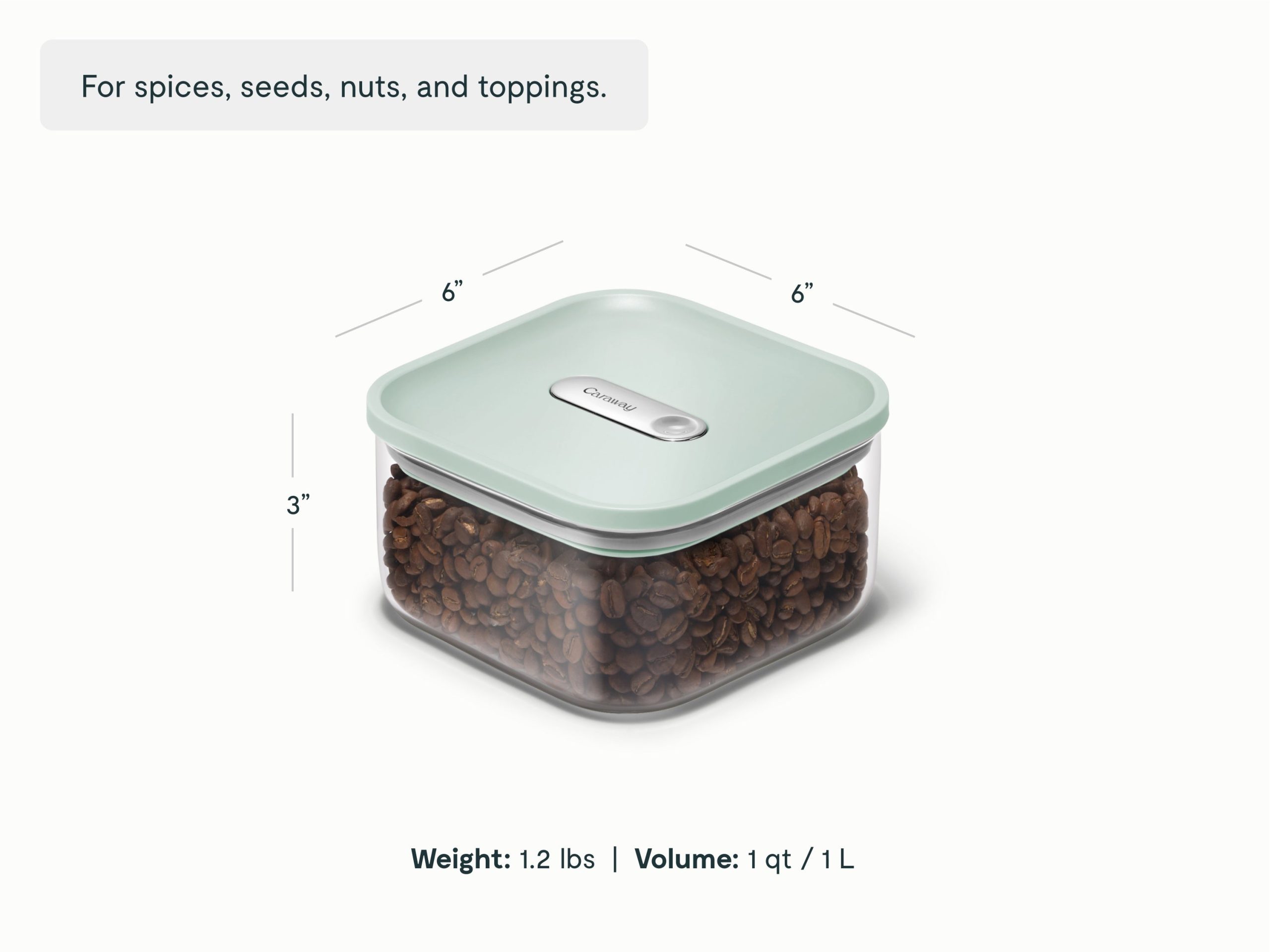 Small Glass Airtight Container 4-pack - Image 16